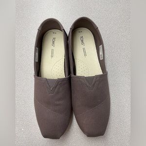 Toms Alpargatas Grey - size 11